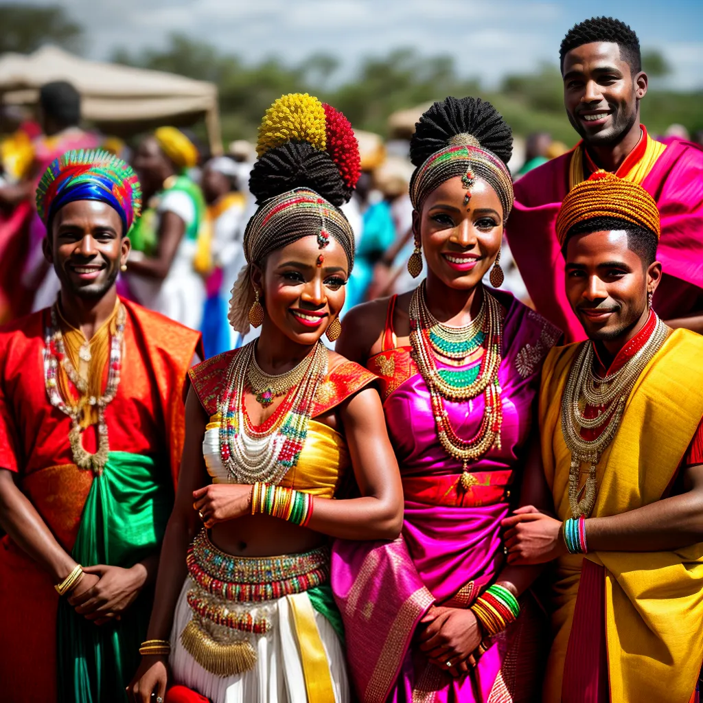 noiva xhosa tradicional familia uniao