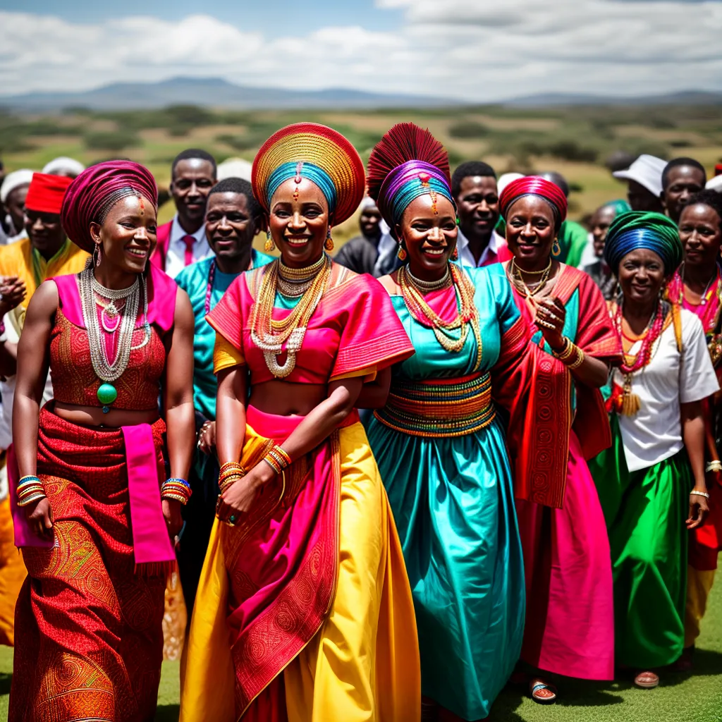 casamento xhosa tradicional danca familia