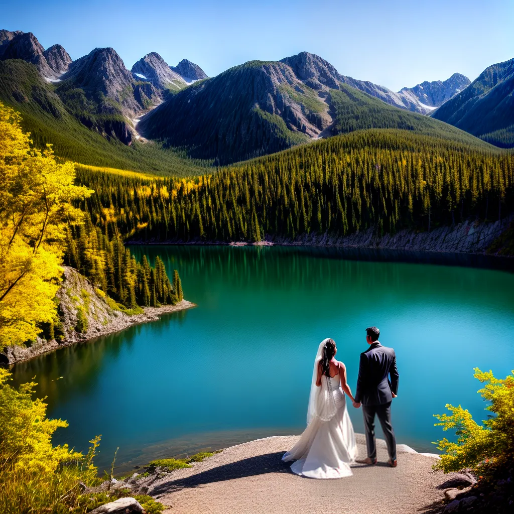 casal outono canada tradicao canoa