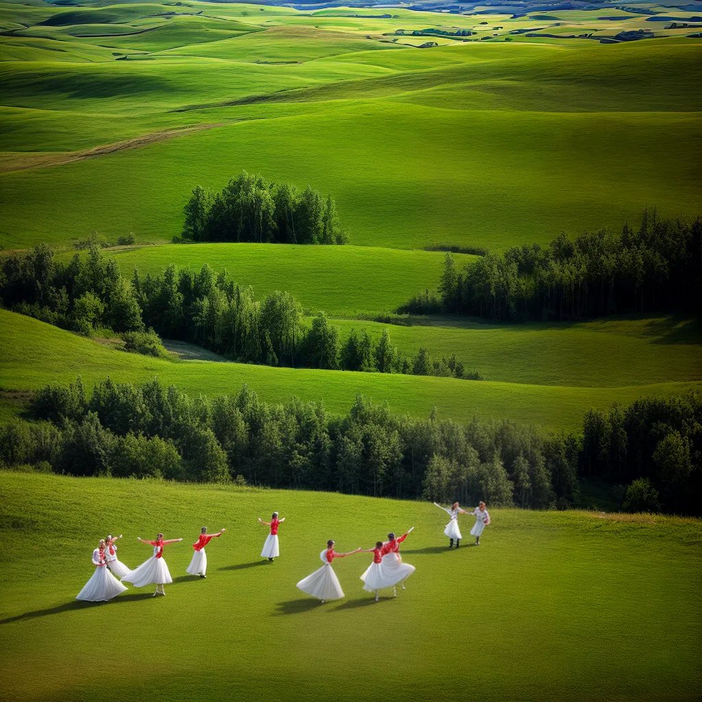danca ucrania por do sol casamento