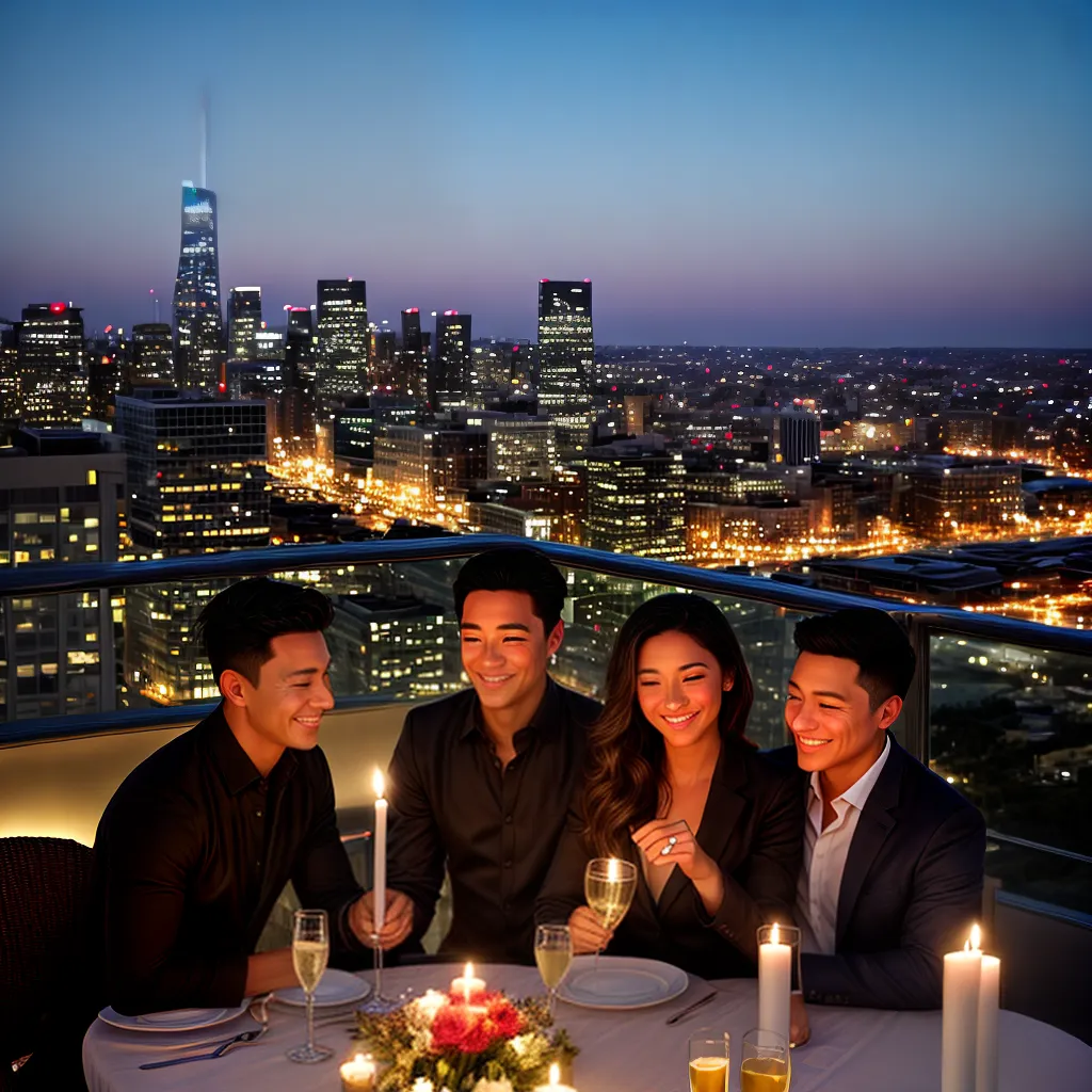 jantar romantico pedido casamento cidade