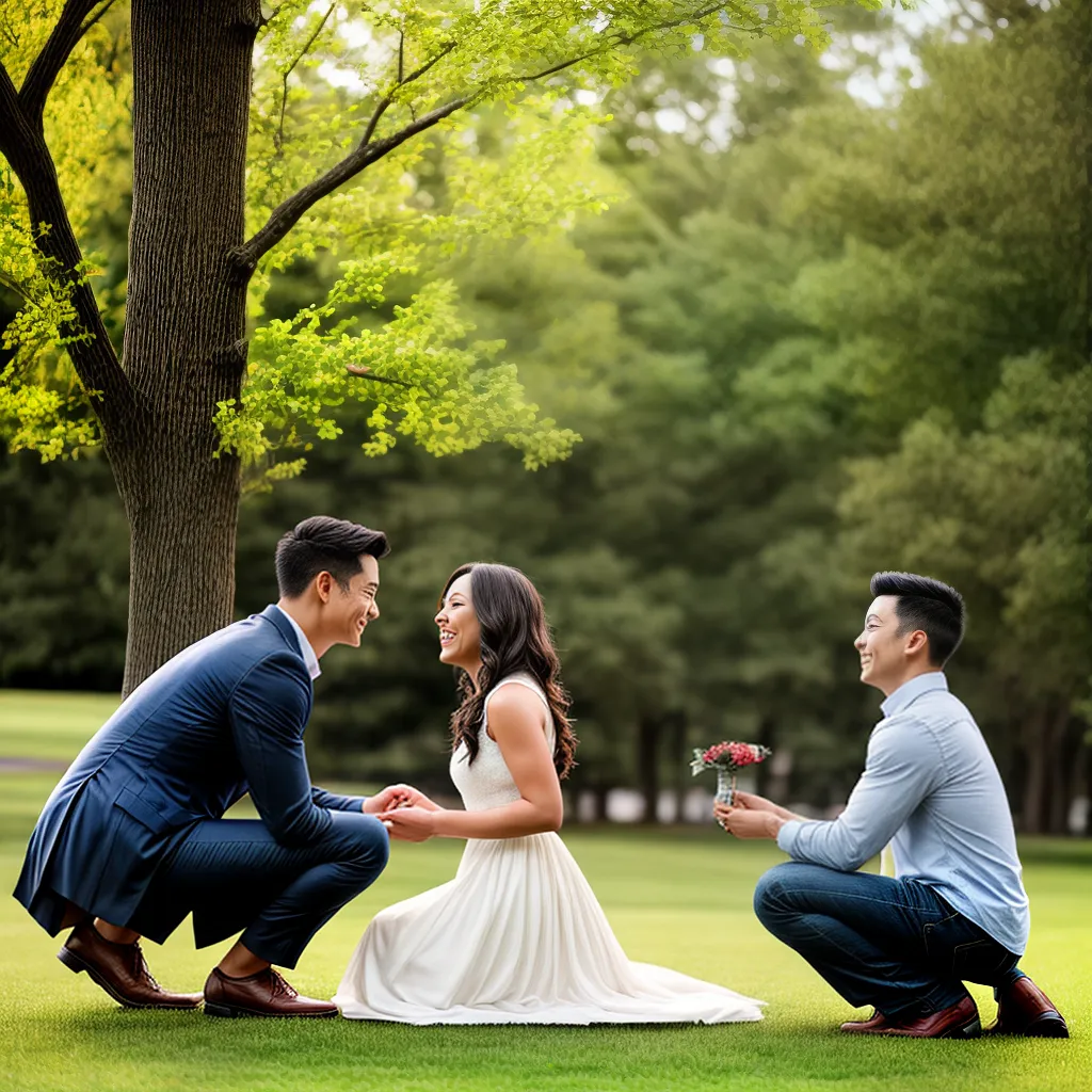 pedido casamento animais fofos