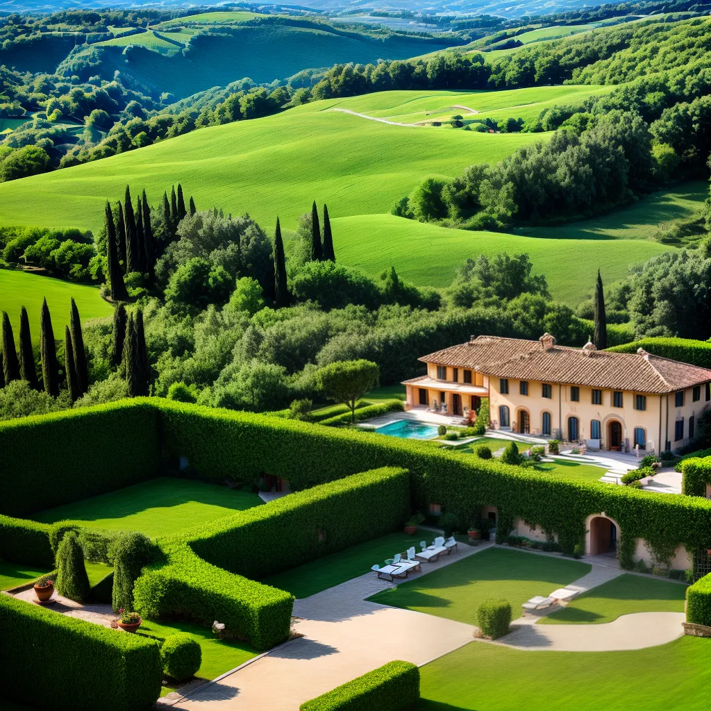 villa toscana casamento romantico paisagem