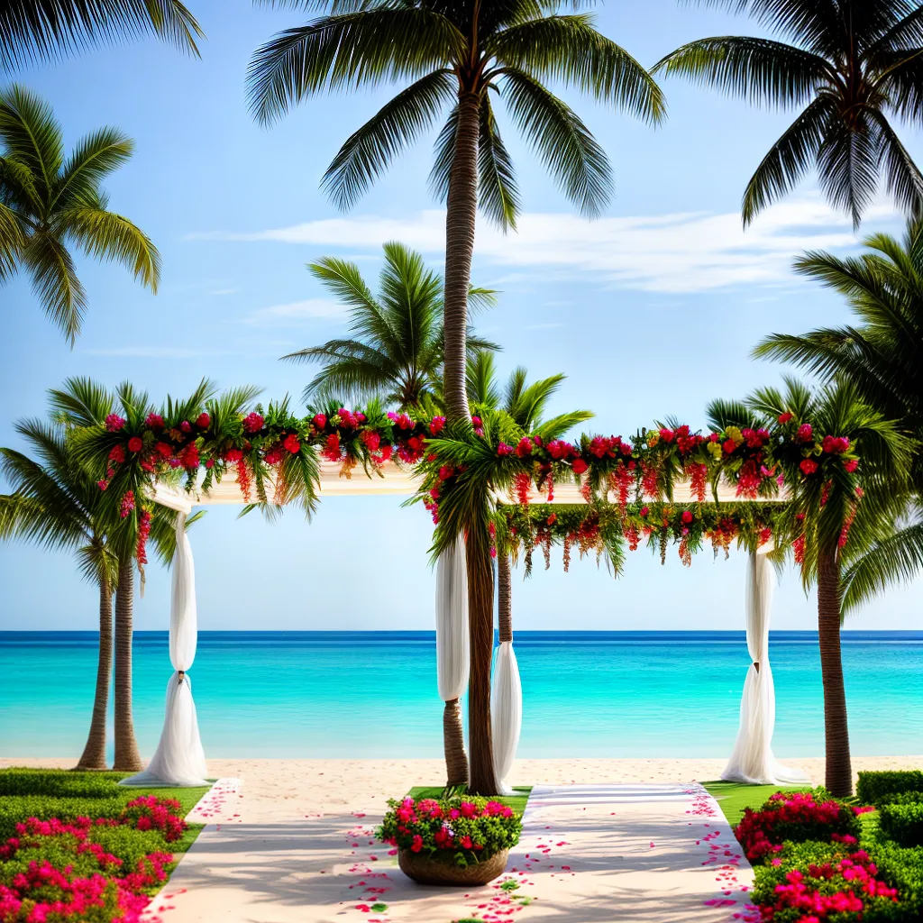 casamento praia areia turquesa arbor flores casamento praia areia turquesa arbor flores
