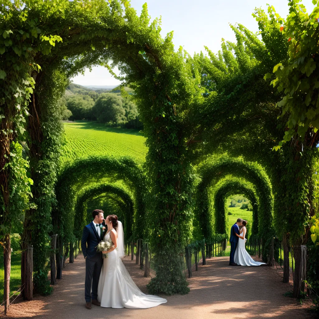 casamento vinicola cerimonia arco vinhedos