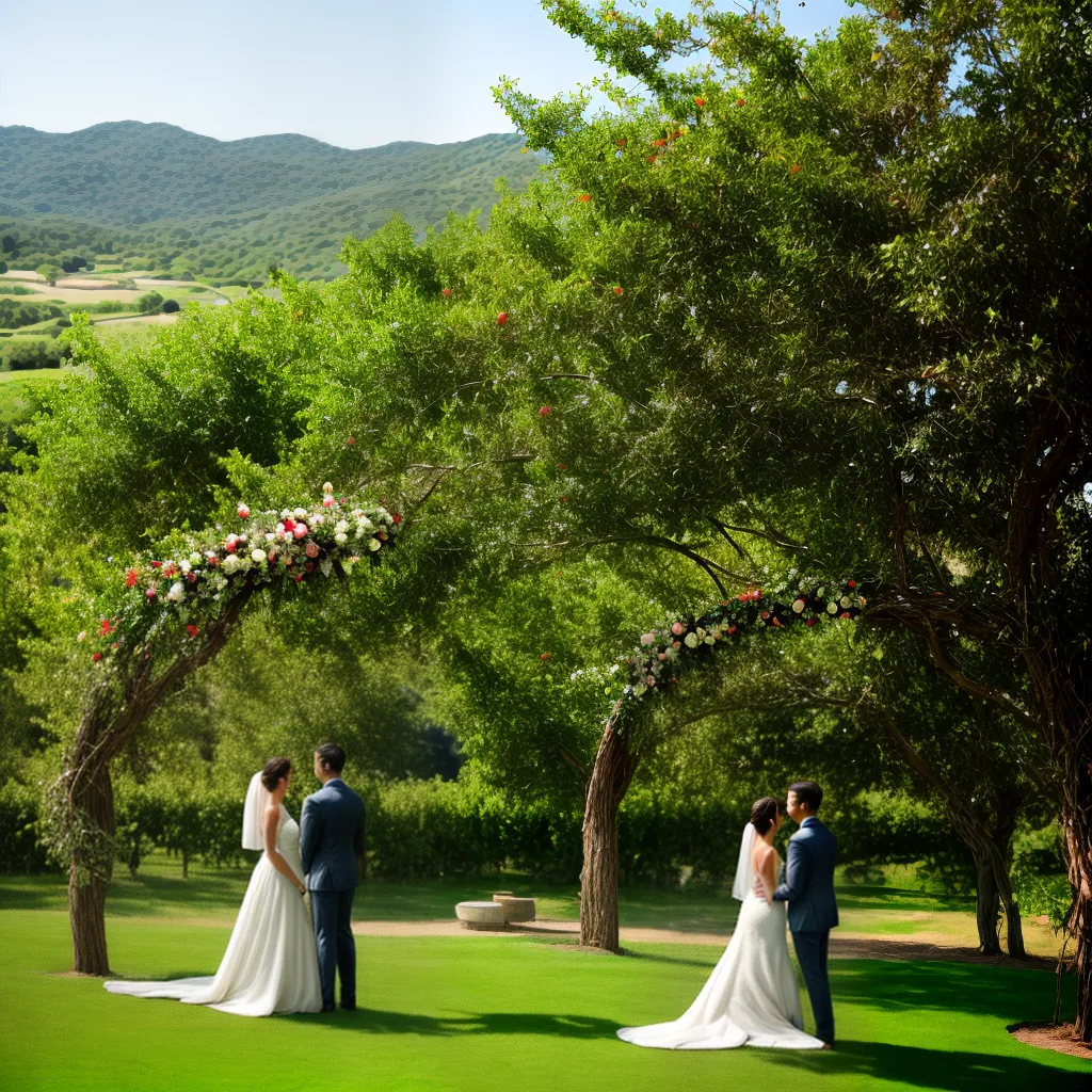 casamento vinicola cerimonia pergola flores