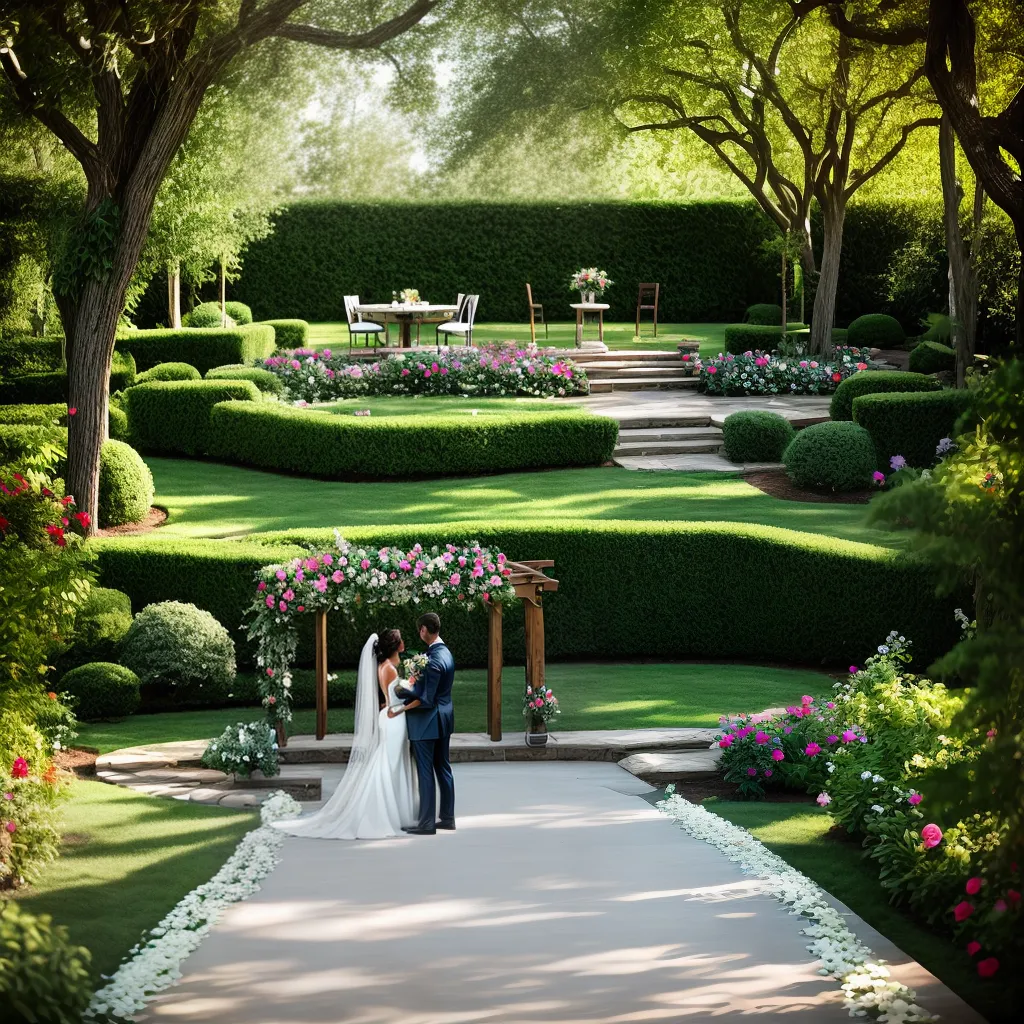 casamento jardim gazebo flores