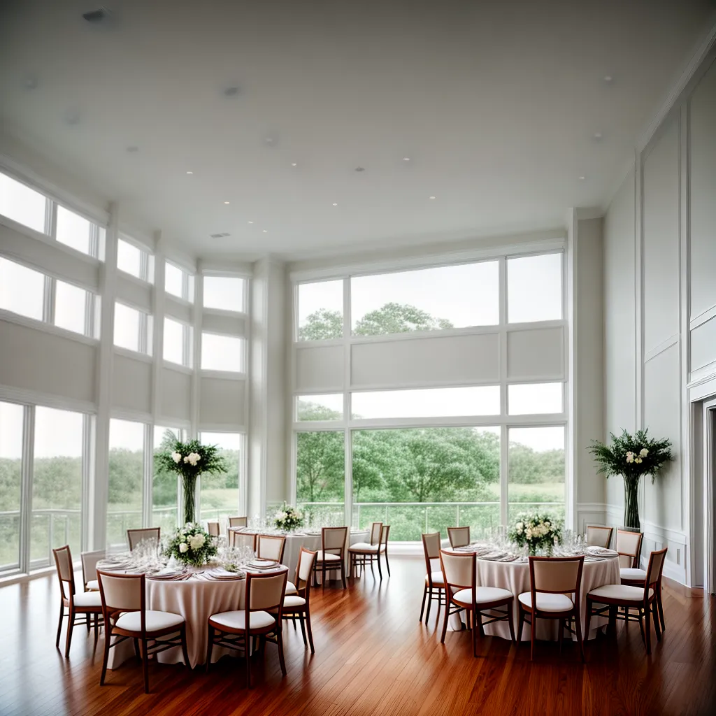 casamento moderno janelas decoracao floral