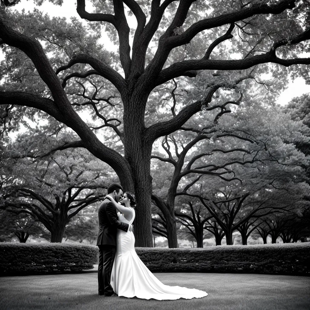A Magia dos Retratos de Casamento em Preto e Branco
