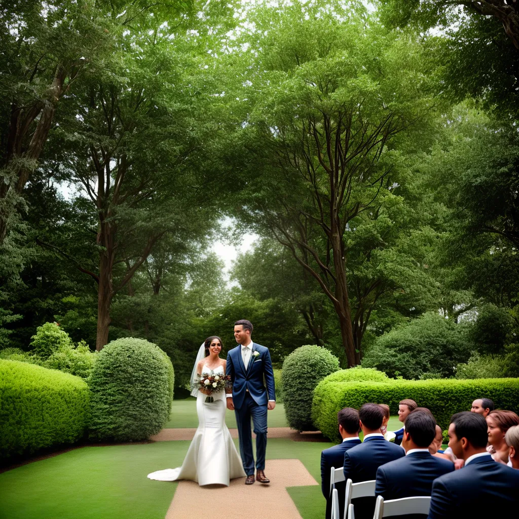 casamento jardim noivos votos amor