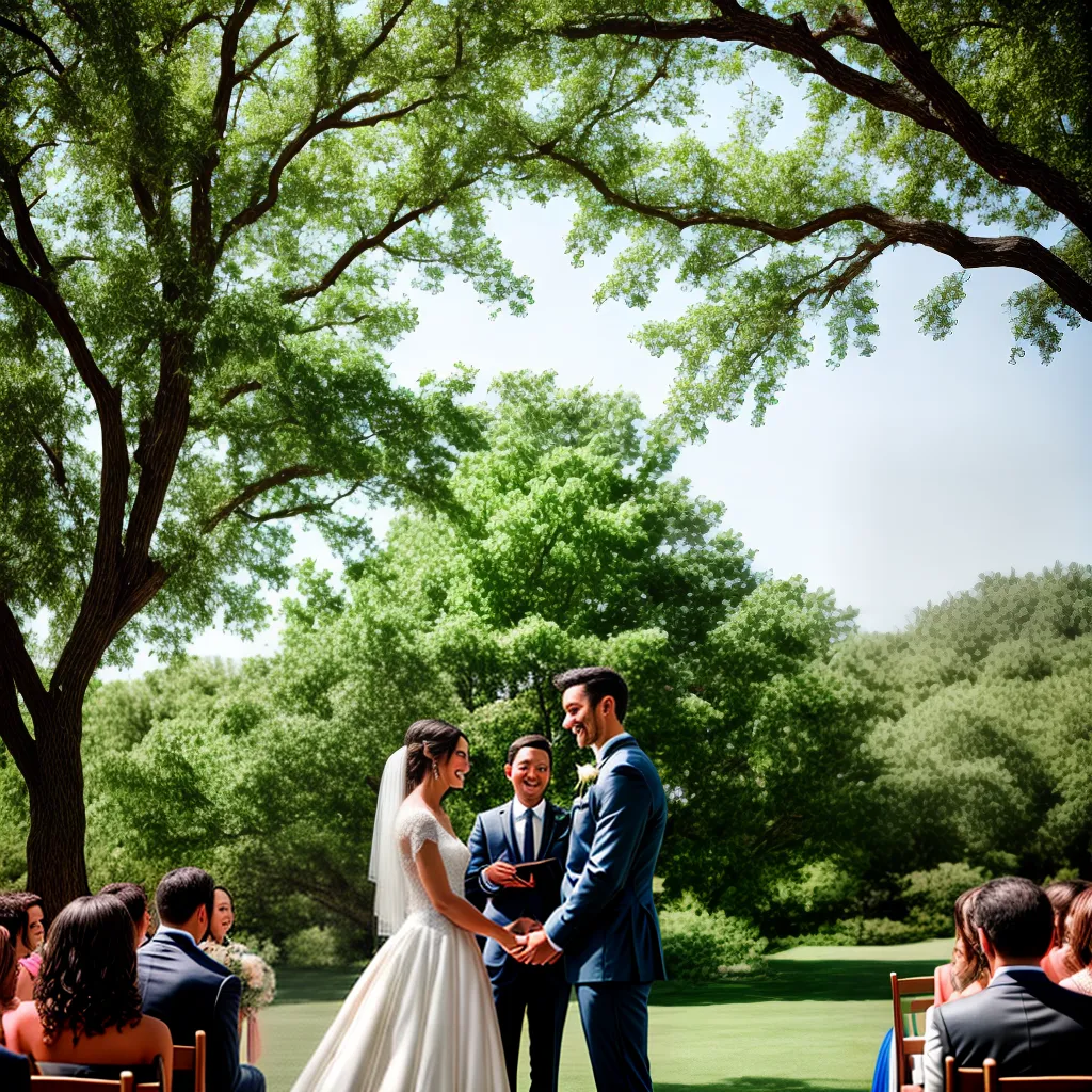 casamento ao ar livre noivos votos celebridades
