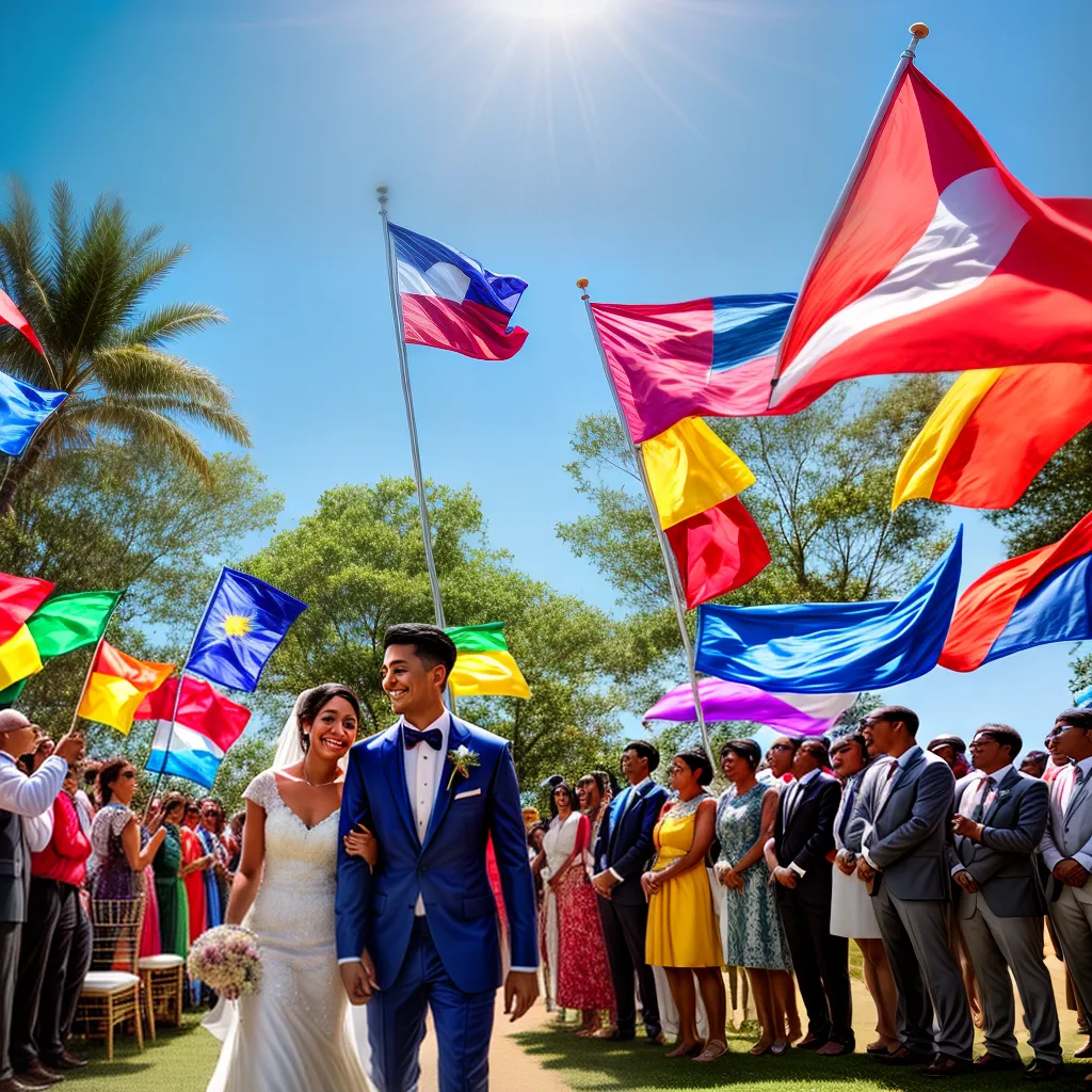 casamento alegre cerimonia ceu azul