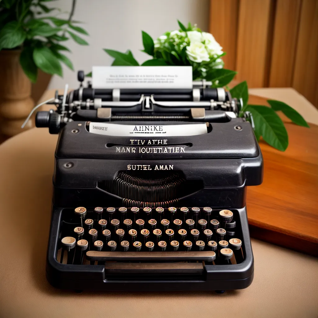 mesa casamento tipewriter flores livros