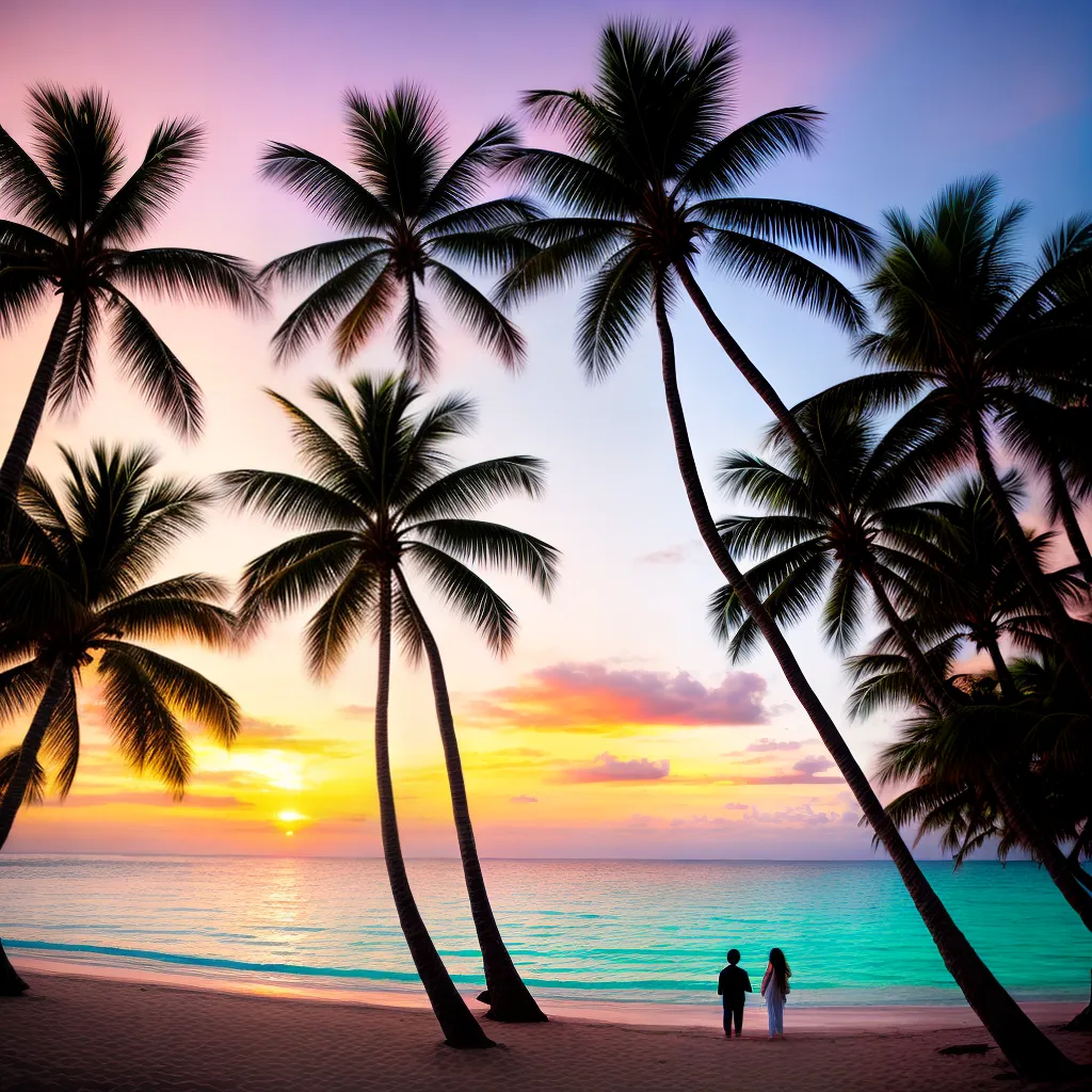 praia paraiso casal lua de mel