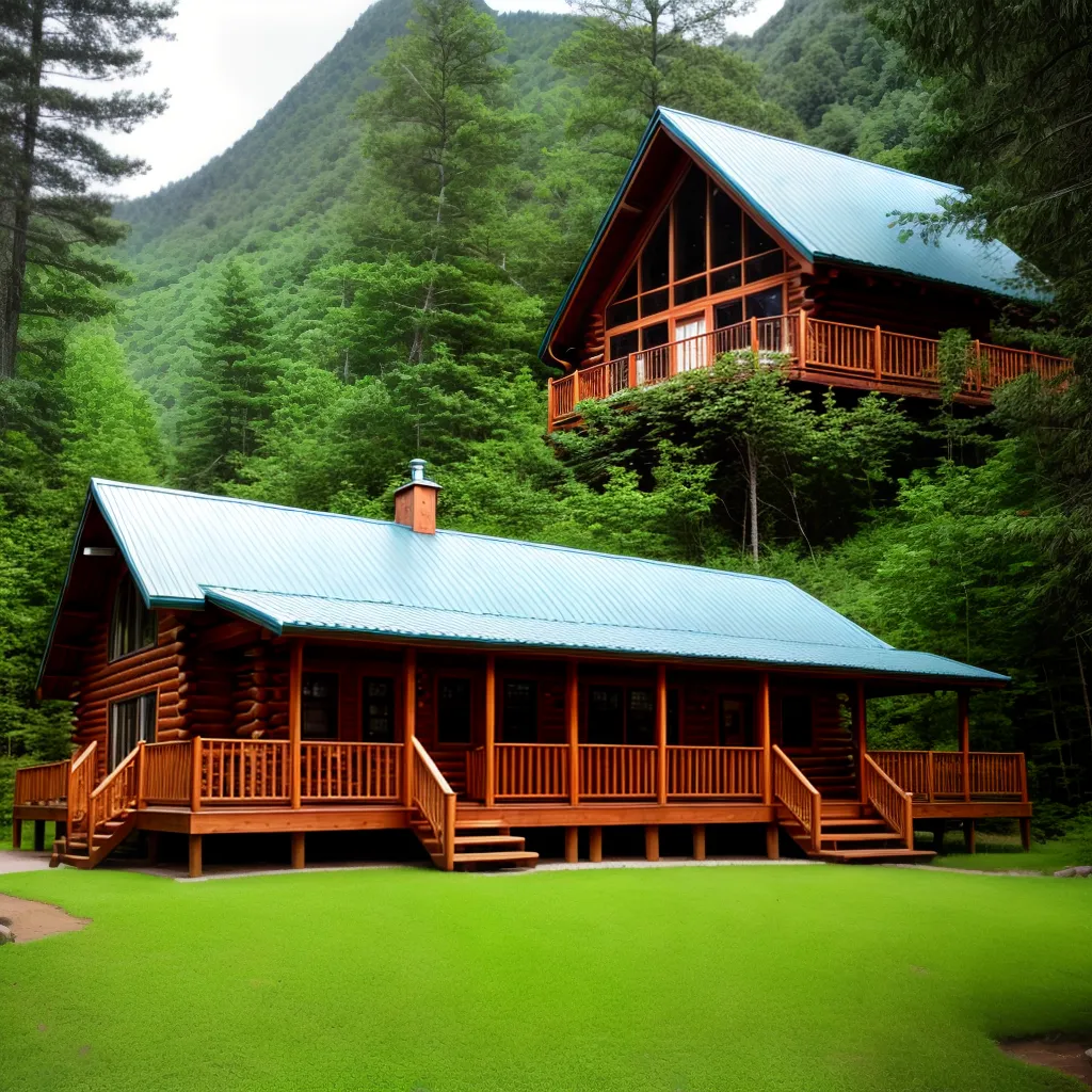 cabana madeira montanhas natureza lua de mel 1