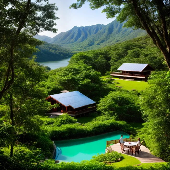 eco resort natureza jantar romantico