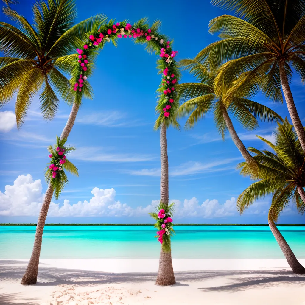 praia areia branca maldivas arco casamento