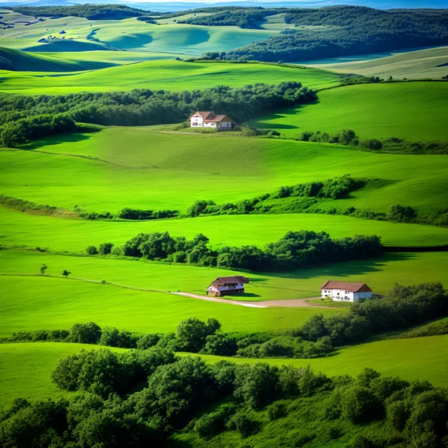 paisagem campo fazenda ecologica lua de mel