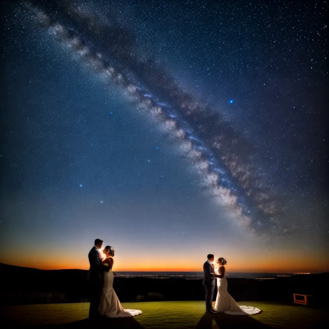 casamento ceu estrelas observatorio astronomico