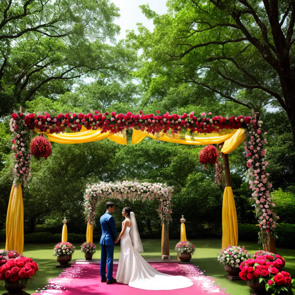 casamento asiatico jardim gazebo floral