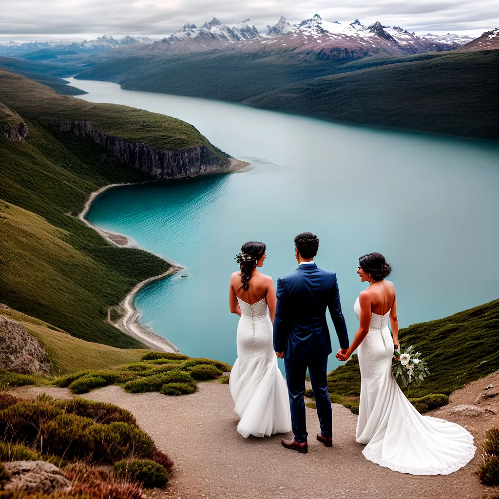 casal cliff patagonia cerimonia amor