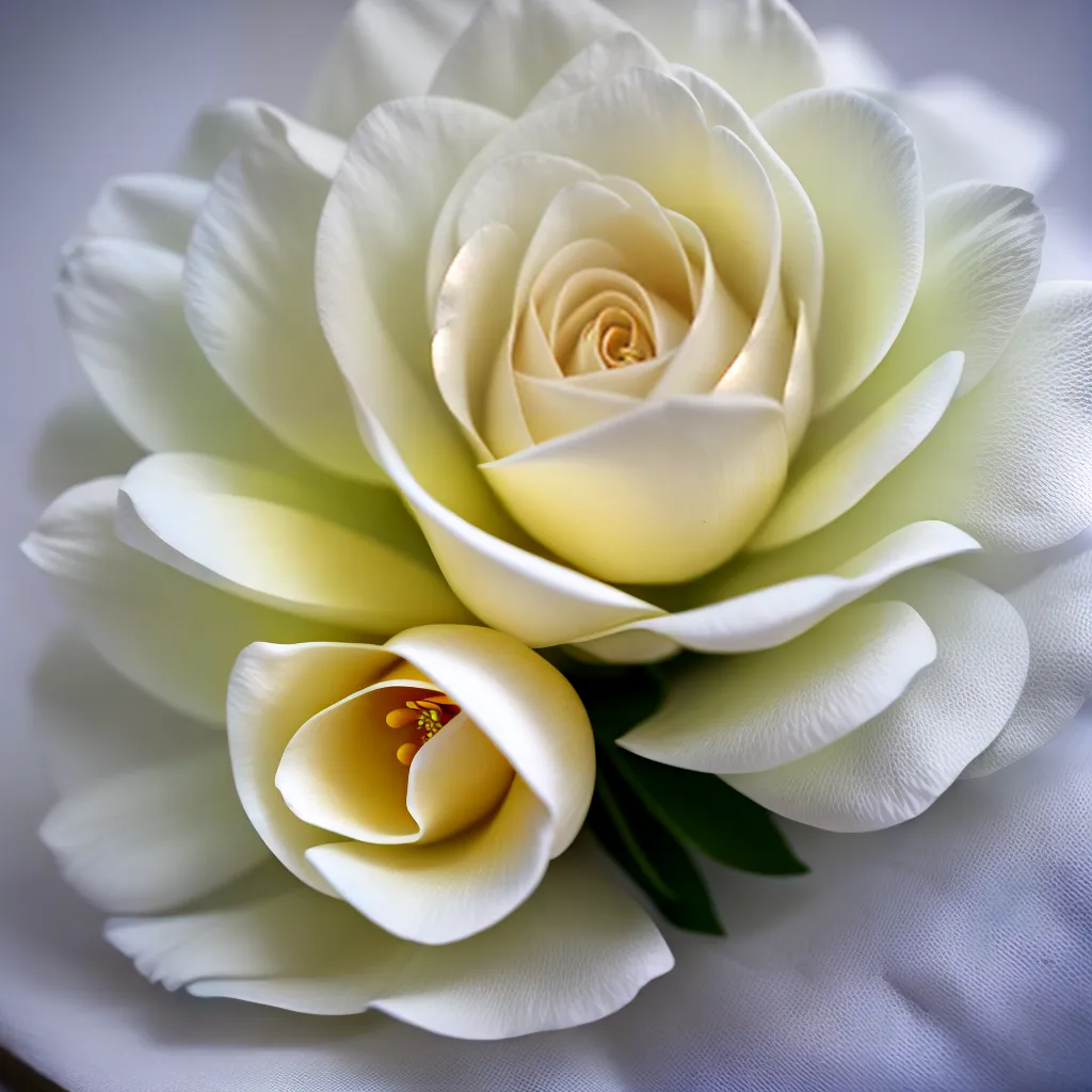 aliancas casamento minimalista flores brancas