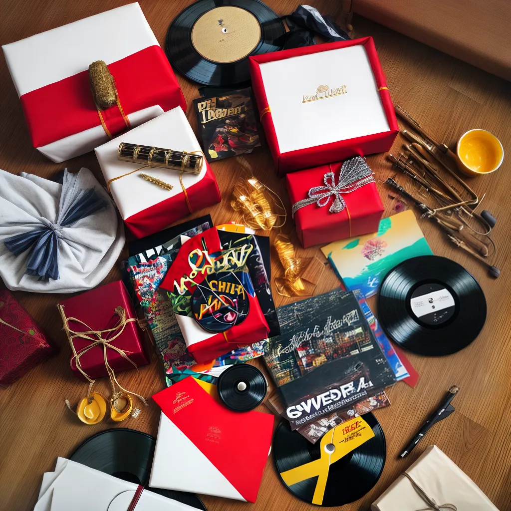 presente instrumentos musicais vinil casamento