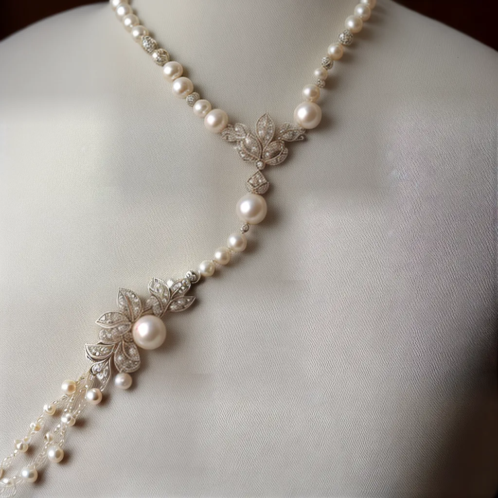 colar perola vintage tradicao casamento 1