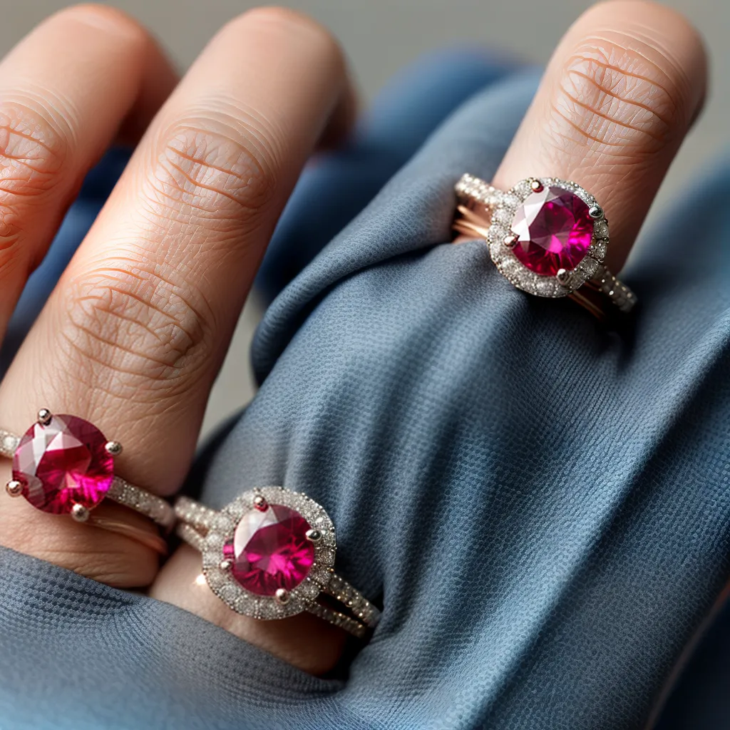 anel noivado diamante gemas coloridas