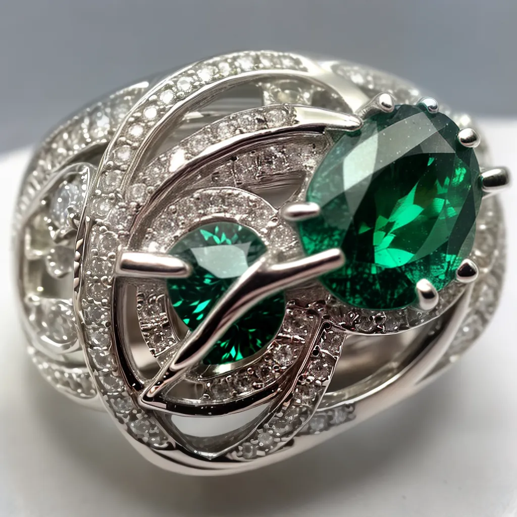 anel noivado diamante gemas coloridas 2