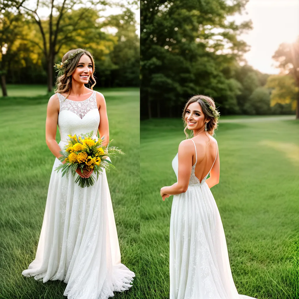 noiva campo sol vestido boho