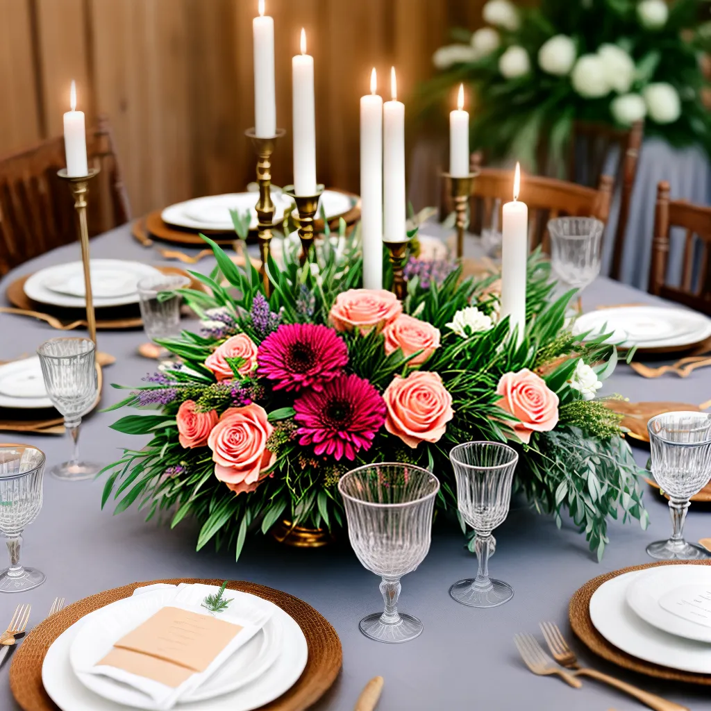 mesa decorada micro casamento 2