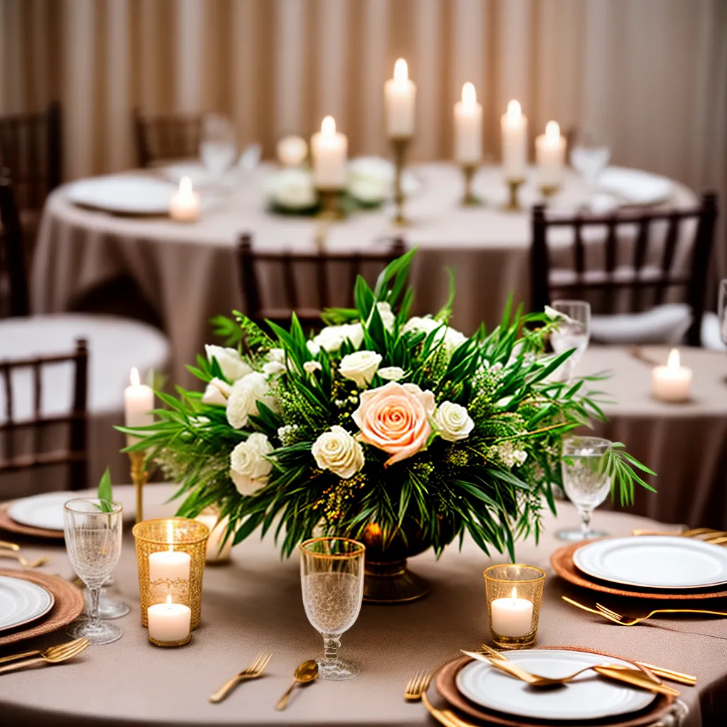 mesa intima casamento flores velas