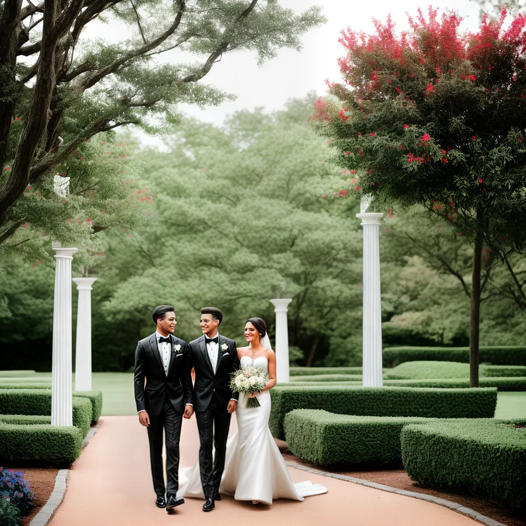 casal elegante vestidos formais casamento