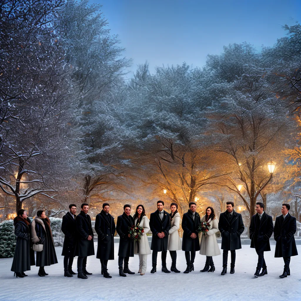 casamento inverno convidados neve 2