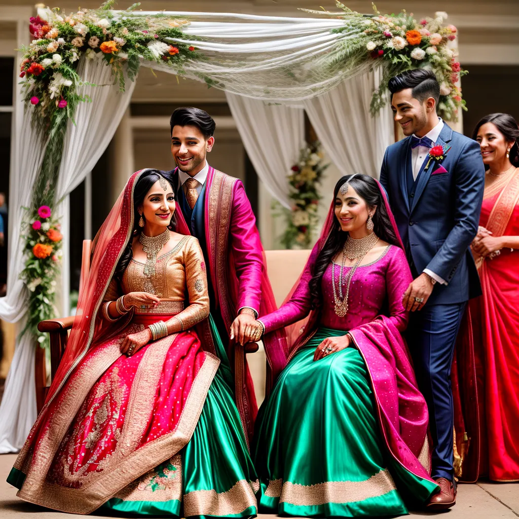 casamento tematico noivos trajes coloridos