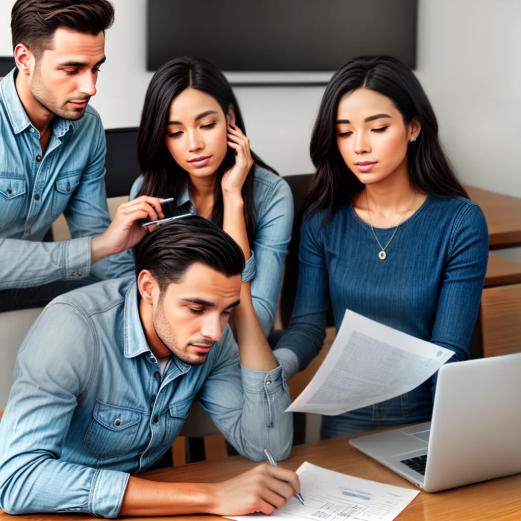 casal discussao financas trabalho em equipe