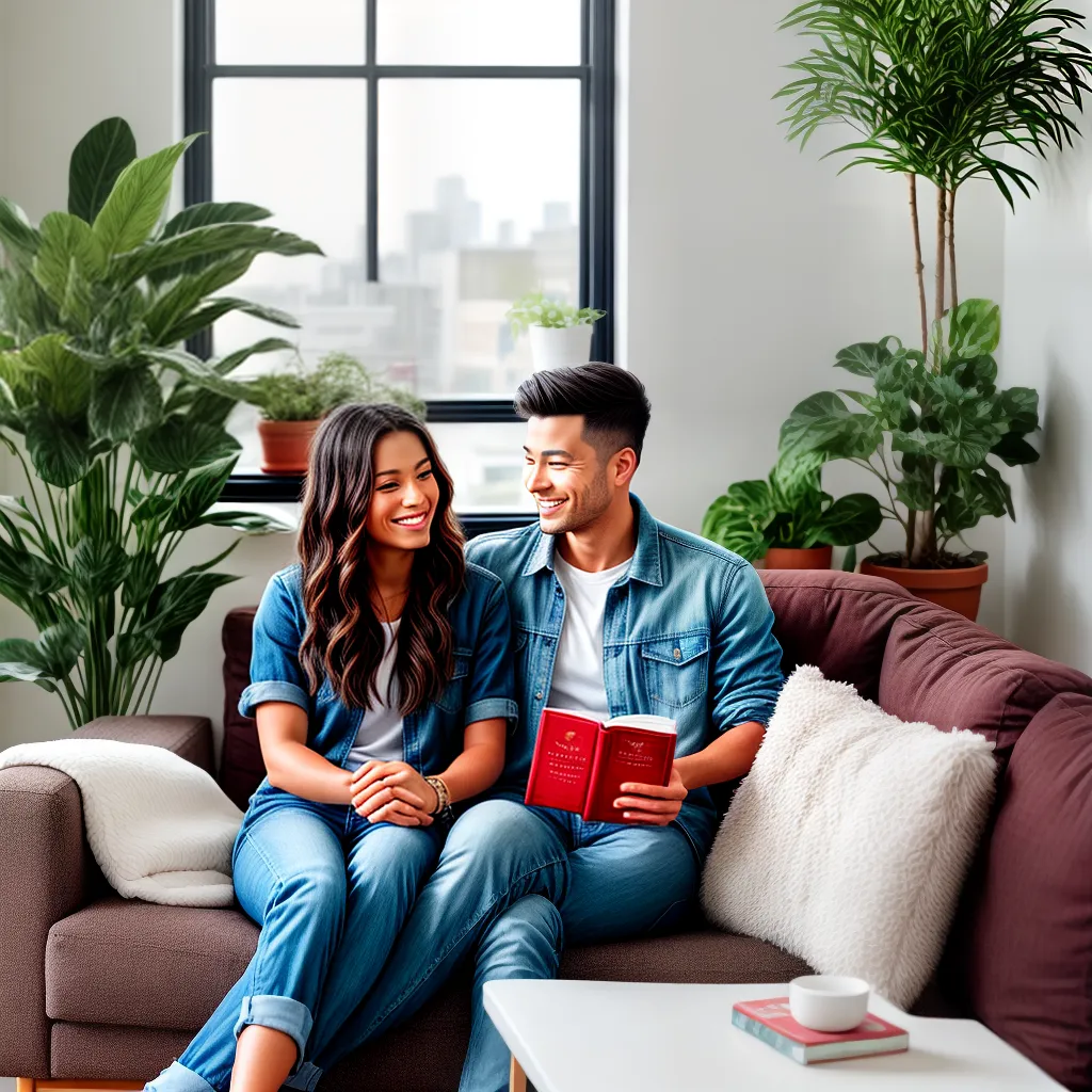 casal conversa sofa autoajuda