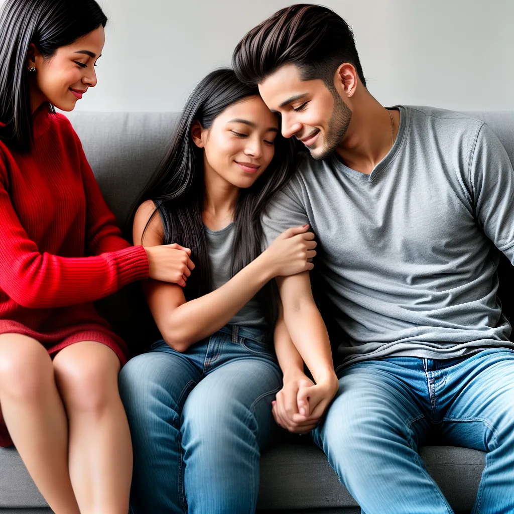 casal conversa apoio mentalidade saude
