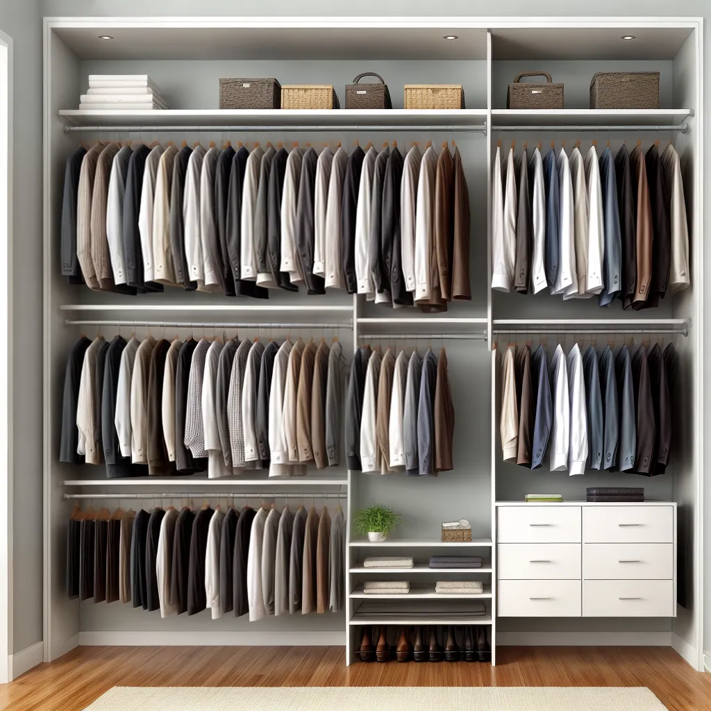 closet organizado espaco casamento