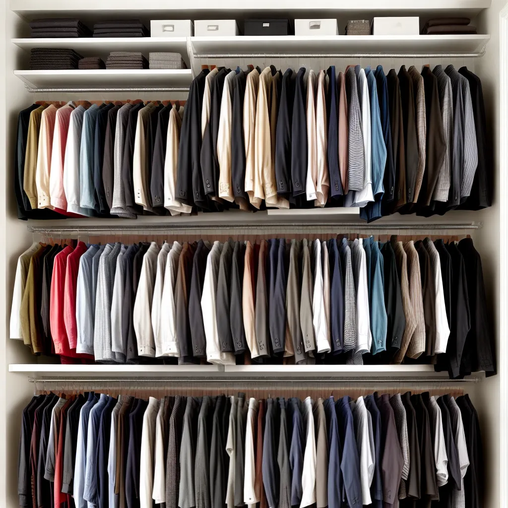 closet organizado roupas casal