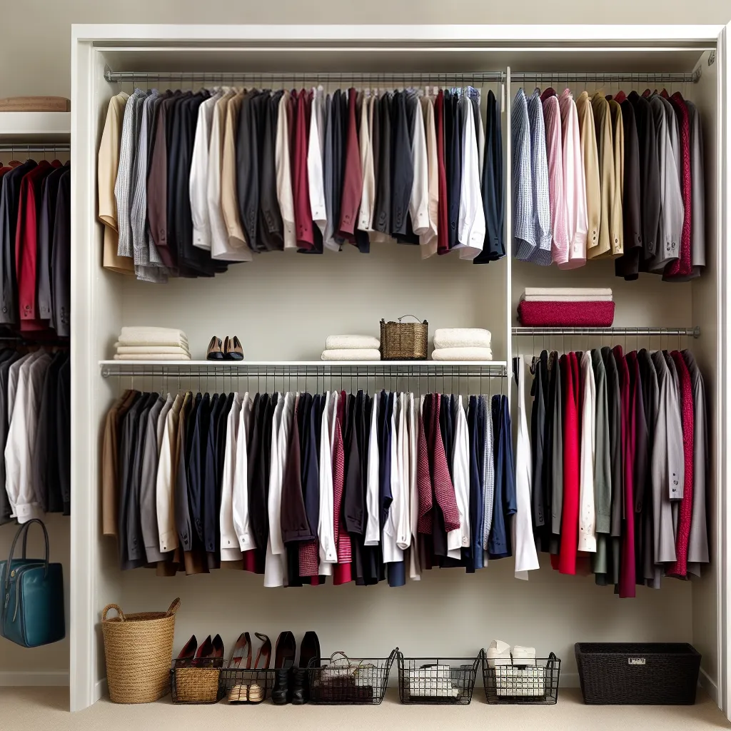 closet organizado roupas casal 1