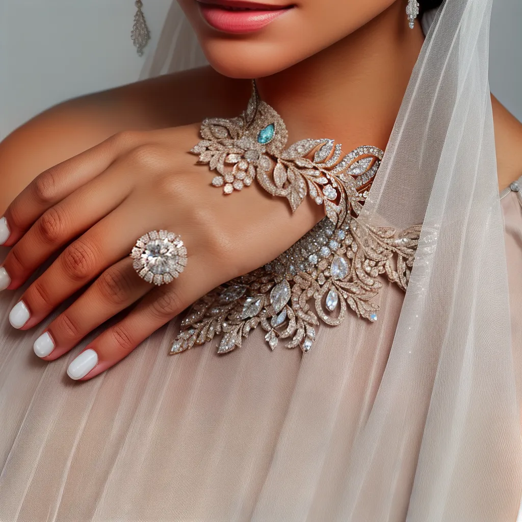 noiva mao anel bracelete glamour