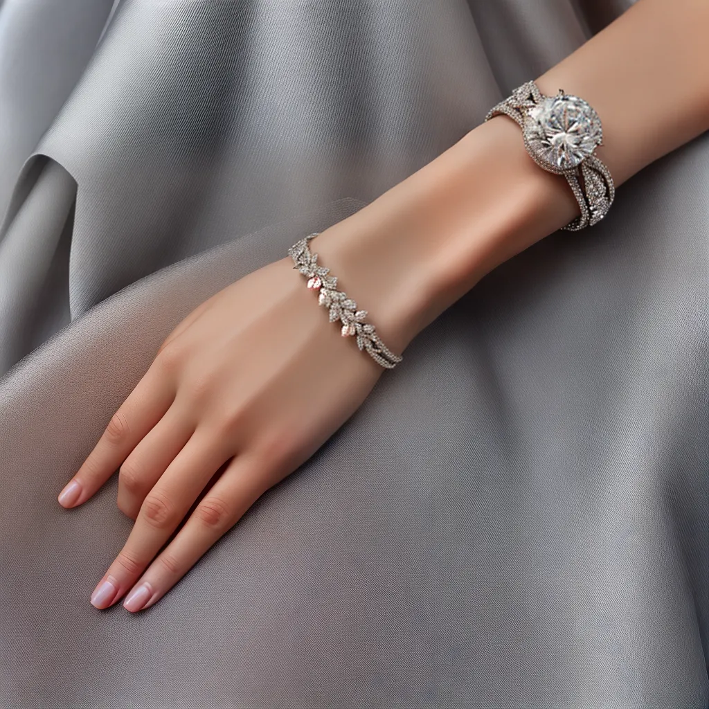 acessorios noiva pulseira diamantes