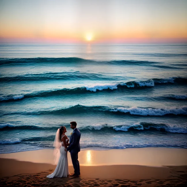 casal praia por do sol renovacao votos casal praia por do sol renovacao votos