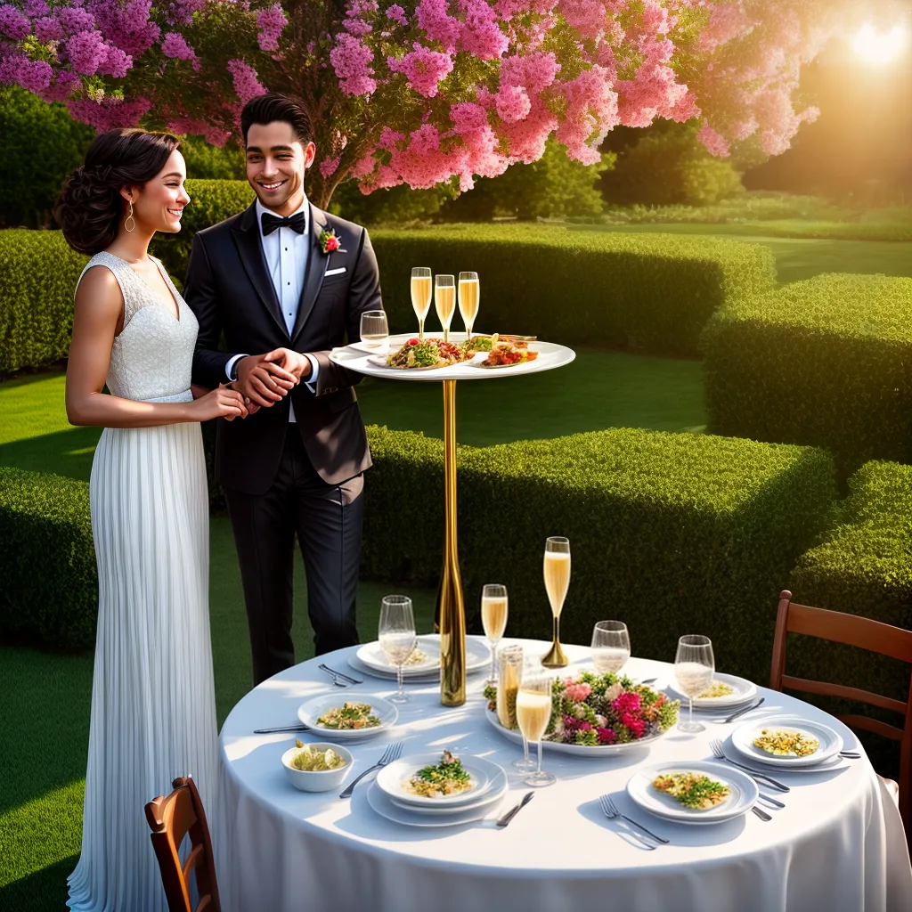casal jardim amor romantico jantar