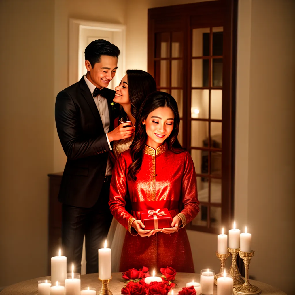 casal surpresa aniversario casamento