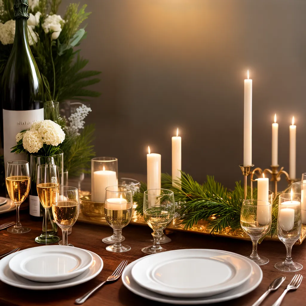mesa jantar romantico velas flores