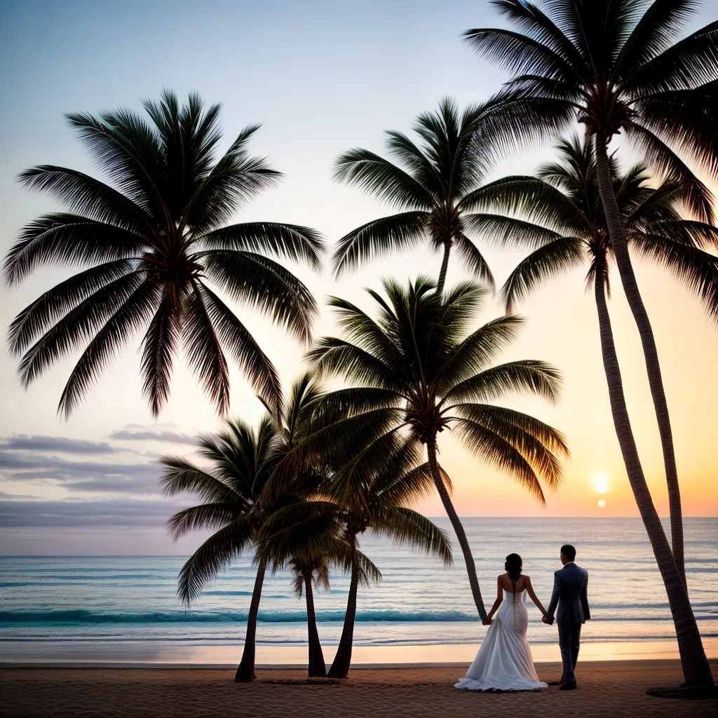 casal praia por do sol romantico 6