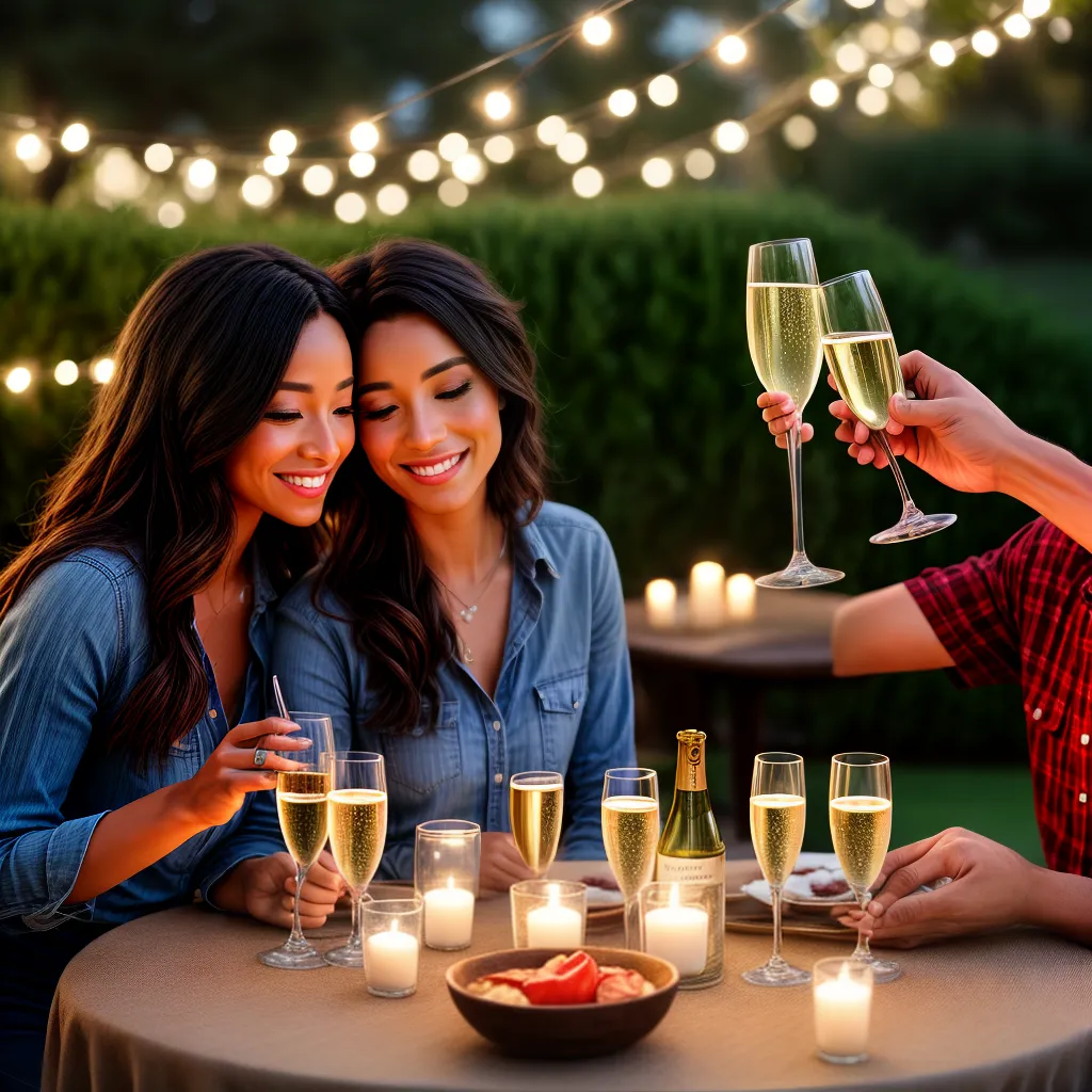 casal mesa decorada luzes romantico